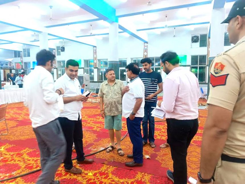 EVMs sealed in strong rooms amid tight security: Election Officer Vikram Singh