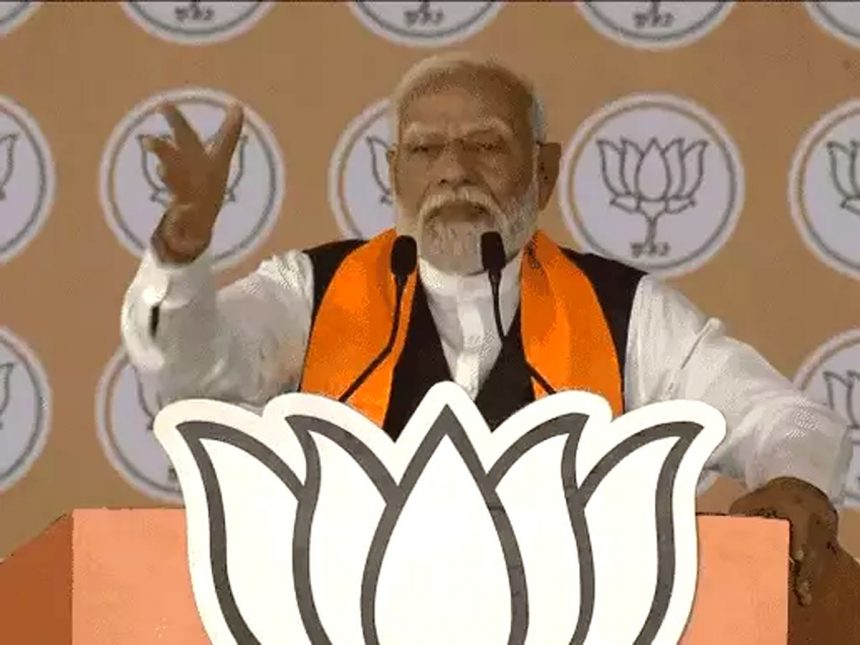 PM Modi said in Gujarat: Congress wants to give reservation to Muslims by cutting reservation for ST, SC, OBC.
