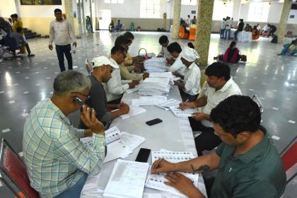 31 employees of polling parties voted on the first day: District Election Officer Vikram Singh