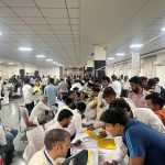 According to the information received from the e-dashboard, the highest turnout of about 70.1 percent took place in Hathin assembly constituency.