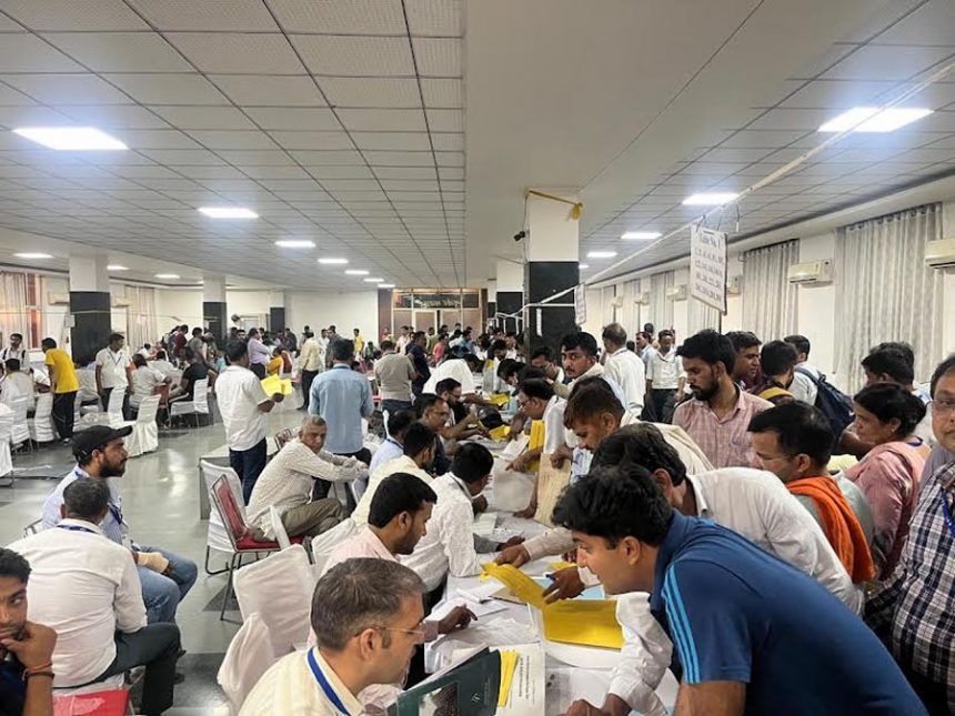 According to the information received from the e-dashboard, the highest turnout of about 70.1 percent took place in Hathin assembly constituency.