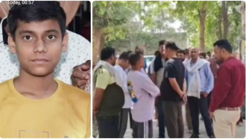 फरीदाबाद में फिरौती के लिए 13 साल के मासूम का मर्डर, पिता के दोस्त पर हत्या का आरोप, परिजनों ने किया हंगामा
