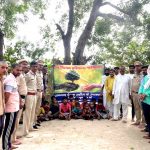 Trees older than 75 years were worshiped by women and children on the occasion of Environment Day