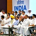 I.N.D.I.A Block meeting at Mallikarjun Kharge's Delhi residence