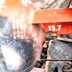 The cylinder caught fire as soon as the stove was lit; There was a blast in the refrigerator compressor.