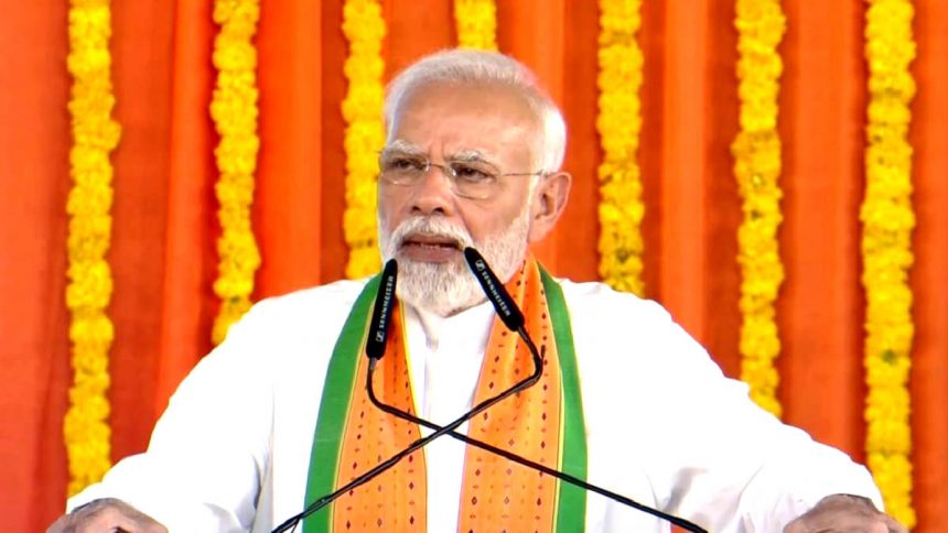 PM Modi took over the work, signed the first file