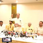 Congress leaders blame contractors for the defeat in Faridabad Lok Sabha elections.