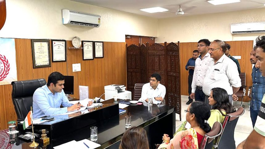 Out of 48 complaints received in the resolution camp organized on Thursday, 9 were resolved on the spot: DC Vikram Singh.