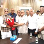 Shri Agrasen Samaj Faridabad congratulated popular MP and Union Minister Krishnapal Gurjar on scoring a hat-trick.