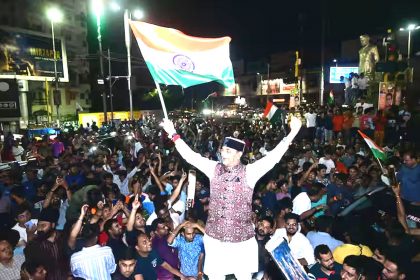 Celebration of winning T20 World Cup in MP also