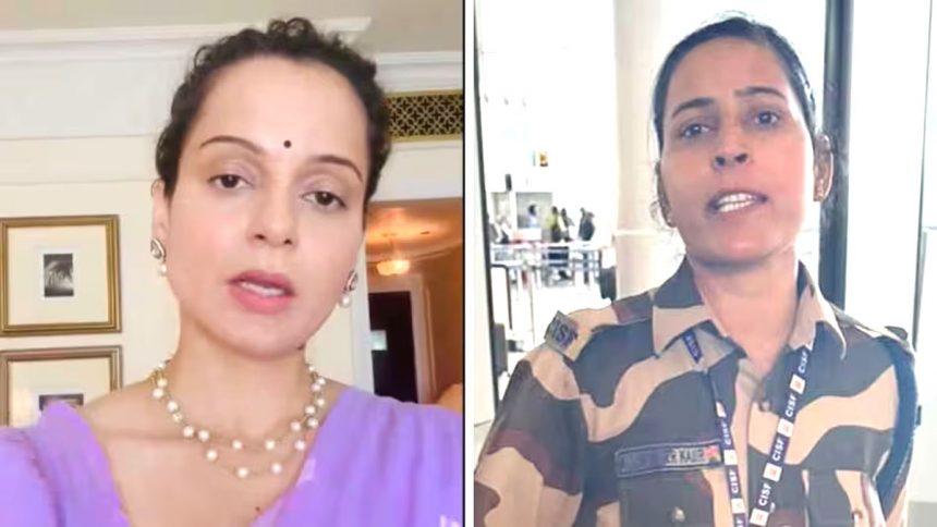 FIR against CISF constable who slapped Kangana Ranaut