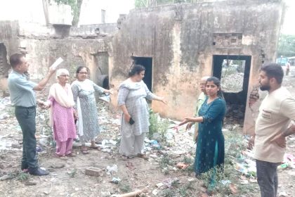 The work of the health department is to improve the health of the public but something wrong is happening in Faridabad.