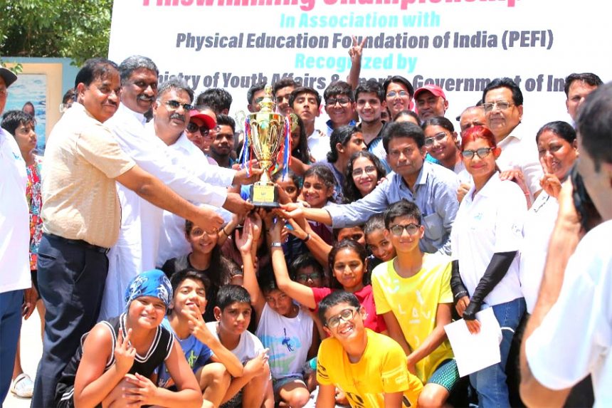 Two-day finswimming championship concludes