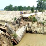 Bridge built on Gandak Canal collapses in Siwan, Bihar