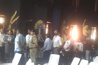 Final rehearsal of counting of postal ballot paper took place in the auditorium of DAV School, Sector-14.