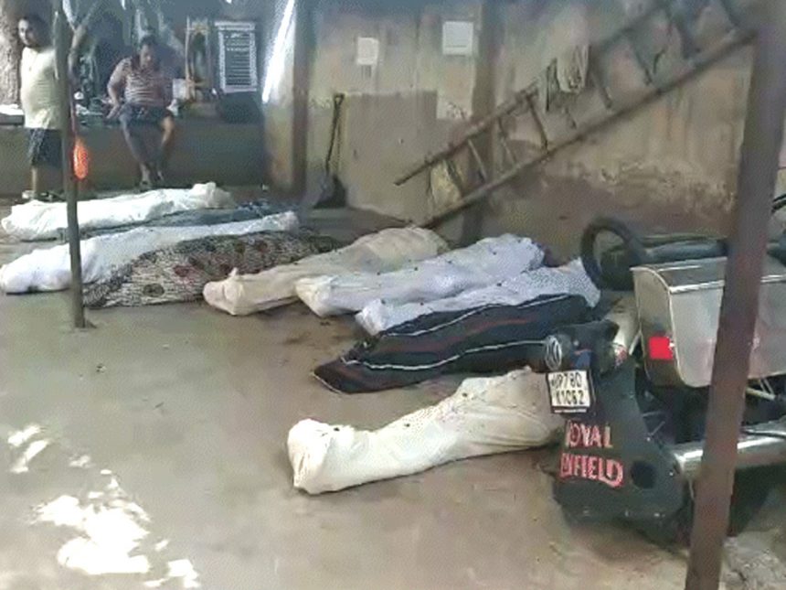 Postmortem housefull with 58 dead bodies in Kanpur