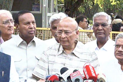 INDIA block leaders met the Election Commission