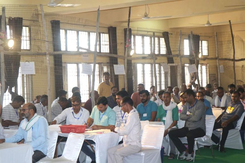 Counting of votes of all three assemblies completed peacefully in district Palwal