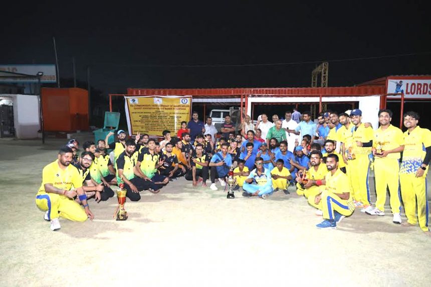 Haryana defeated Rajasthan in the final match of Blind Cricket Challenge Cup Tournament.