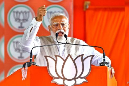 Modi's 34 minute speech amid results