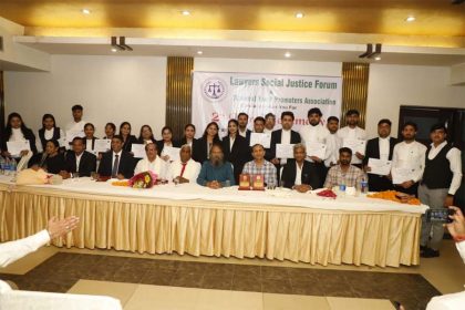 Organization of second bend ceremony and a seminar on the role of lawyers in the society at Hotel Magpai, Faridabad.
