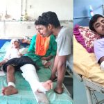 E-rickshaw full of students overturns while trying to avoid school bus