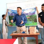 Awareness session on composting workshop, seed ball manufacturing and single use plastic organized by United for Air Campaign at Government Senior Secondary School, Jacobpura Gurugram