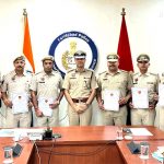 Ten policemen were selected as Hero of the Week, Police Commissioner honored them with a certificate of appreciation.