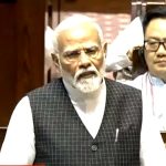 PM Modi's speech in Rajya Sabha, opposition's walkout