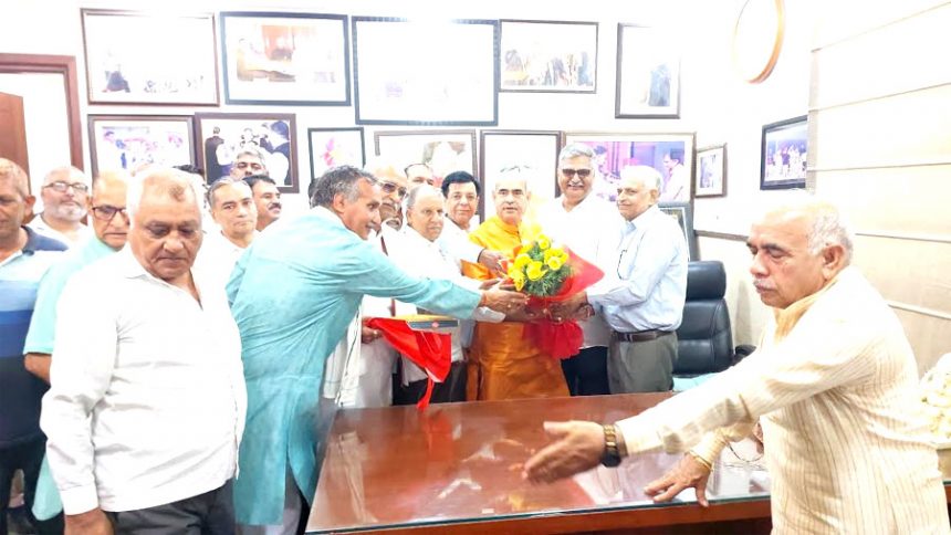 Newly appointed members expressed gratitude to Industry and Labor Minister Moolchand Sharma