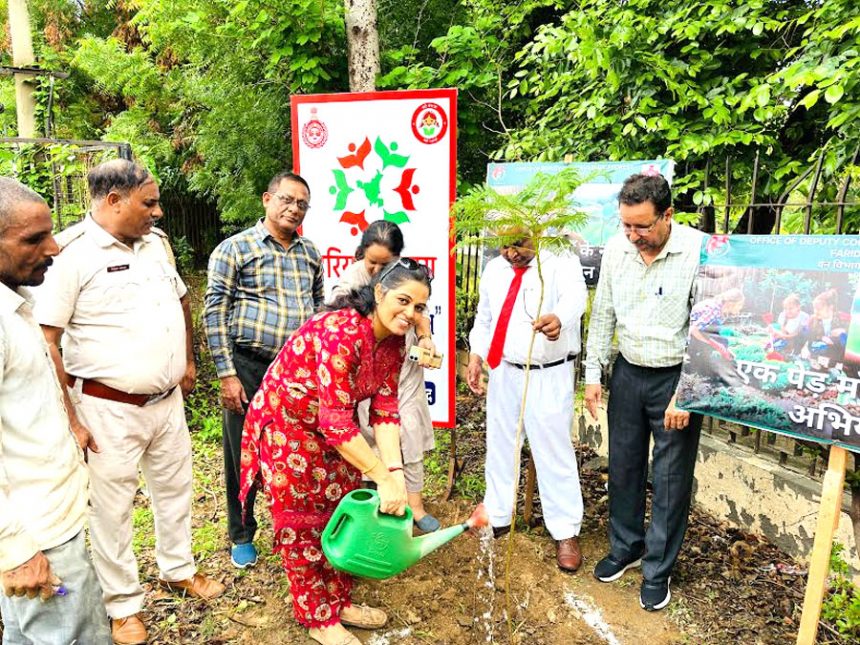 “Ek Peed Maa Ke Naam” campaign reflects the sacred spirit of serving mother along with environmental protection: Manju Sheoran