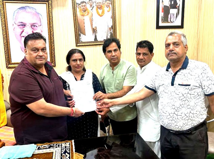 Yashwanti Malik becomes state secretary of Congress Mahila Seva Dal