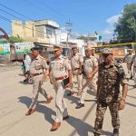 Police administration on alert regarding assembly elections 2024, police conducted flag march with paramilitary forces