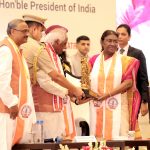 The President J.C. Degrees awarded to 1536 students-researchers in the 5th convocation of Bose University