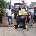 Work is going on at a fast pace to make the roads and main roads of Faridabad pothole free: Deputy Commissioner Vikram Singh