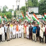 Huge tricolor rally taken out in honor of martyrs on Independence Day