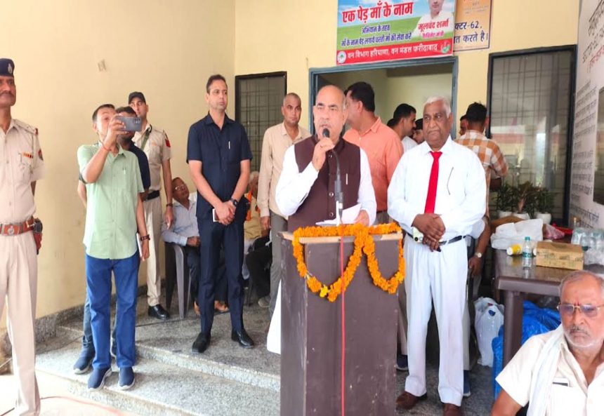 All the residents of the district must plant a tree in their mother's name: Moolchand Sharma