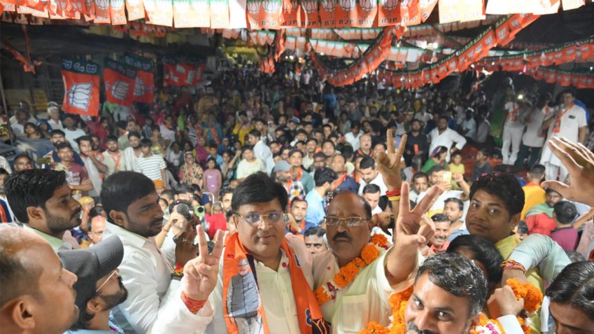 विपुल गोयल को मिल रहा है फरीदाबाद क्षेत्र की जनता का अपार प्यार