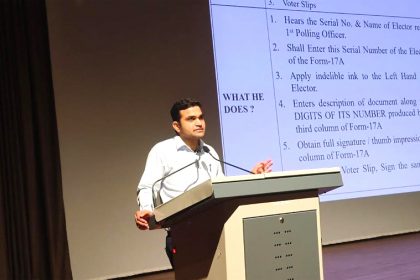 To make the assembly elections successful, discharge your duty with transparency and impartiality: District Election Officer Vikram Singh