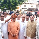 Sardari blessed MLA Rajesh Nagar in Bhuapur