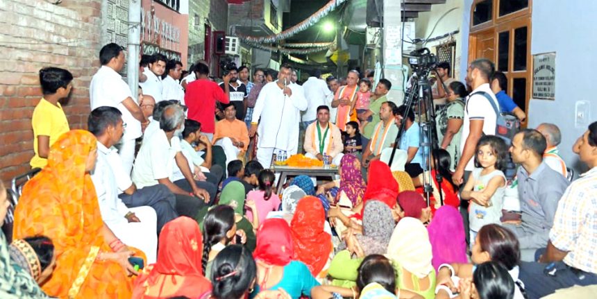 People of Faridabad remained deprived of development under BJP government: Lakhan Singla