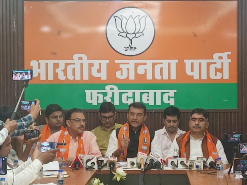 BJP's resolution letter is the roadmap for the development of the people of Haryana: Rajiv Jaitley