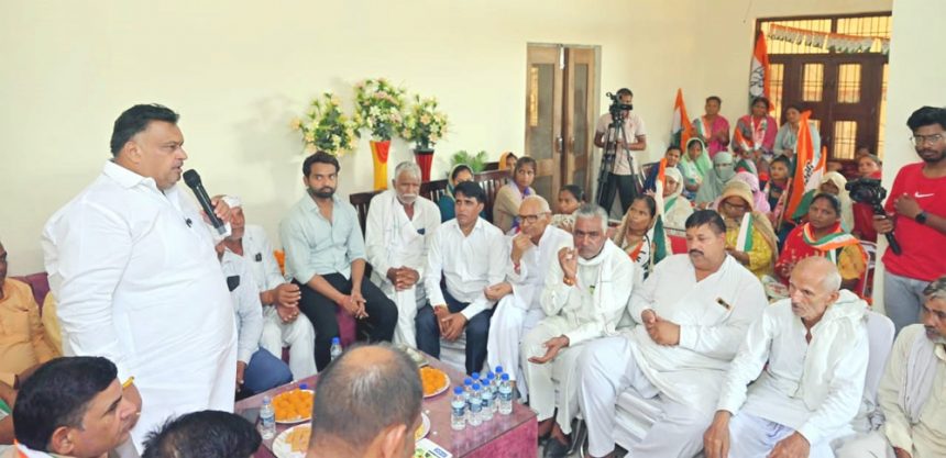 People of Faridabad will no longer be misled by false allurements of BJP: Lakhan Singla