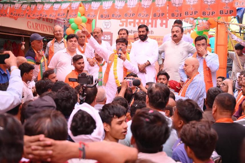People of Faridabad assembly constituency have faith in BJP: Vipul Goyal
