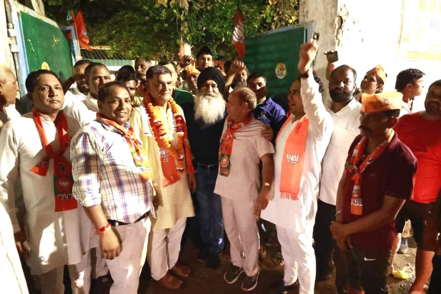 NIT people are desperate to crown BJP candidate Satish Fagna the victory.