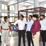 District Election Officer Bikram Singh inspected counting centers with election observers