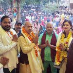 Gangesh Tiwari, Principal of Ancient Hanuman Temple Seva Samiti, Chhath Puja