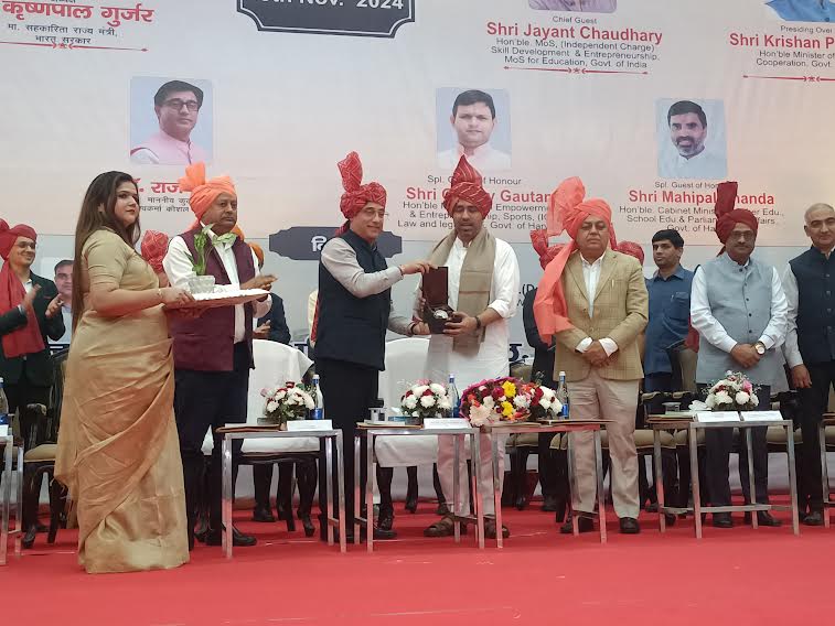 Shri Vishwakarma Kaushal University is the pride of the country - Jayant Chaudhary