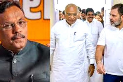 Vinod Tawde's notice of Rs 100 crore to Rahul-Kharge