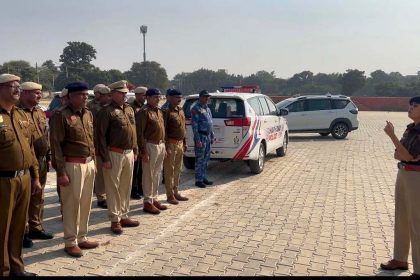Deputy Commissioner of Police Central Usha held a meeting of all ERV and rider police personnel and gave necessary guidelines.